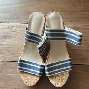 Women’s cork wedge